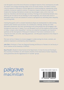 Class, Ethnicity and State in the Polarized Metropolis achterzijde