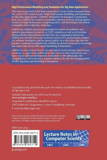 High-Performance Modelling and Simulation for Big Data Applications achterzijde