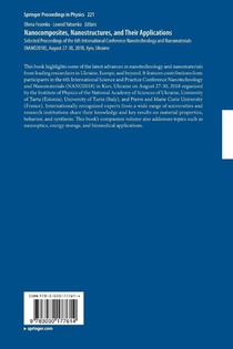 Nanocomposites, Nanostructures, and Their Applications achterzijde