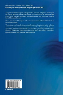 Relativity: A Journey Through Warped Space and Time achterzijde