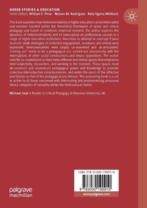 The Interruption of Heteronormativity in Higher Education achterzijde