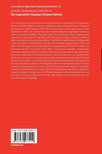 The Isogeometric Boundary Element Method achterzijde