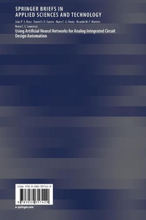 Using Artificial Neural Networks for Analog Integrated Circuit Design Automation achterzijde