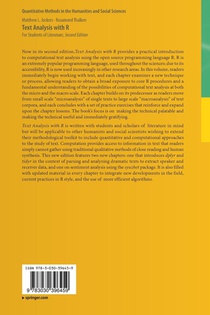 Text Analysis with R achterzijde