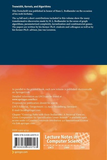 Treewidth, Kernels, and Algorithms achterzijde