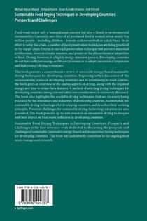 Sustainable Food Drying Techniques in Developing Countries: Prospects and Challenges achterzijde