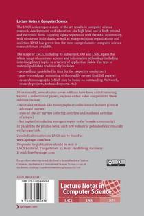 Advances in Intelligent Data Analysis XVIII achterzijde