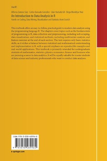 An Introduction to Data Analysis in R achterzijde