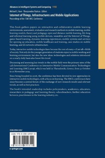 Internet of Things, Infrastructures and Mobile Applications achterzijde