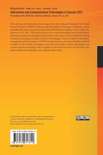 Information and Communication Technologies in Tourism 2021 achterzijde