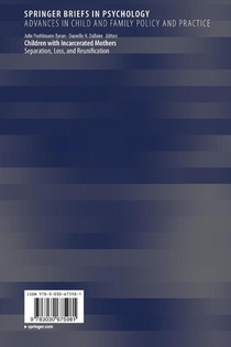 Children with Incarcerated Mothers achterzijde