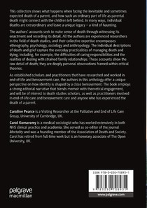 Narratives of Parental Death, Dying and Bereavement achterzijde