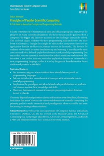 Principles of Parallel Scientific Computing achterzijde