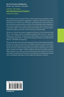 Data Warehousing and Analytics achterzijde