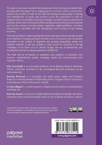 The Sharing Economy in Europe achterzijde