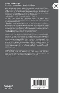 Women’s Activism in Twentieth-Century Britain achterzijde