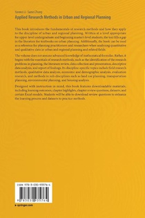 Applied Research Methods in Urban and Regional Planning achterzijde