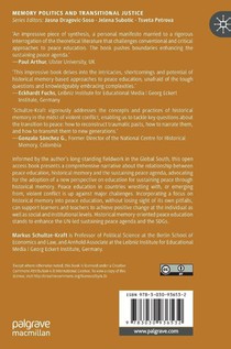 Education for Sustaining Peace through Historical Memory achterzijde