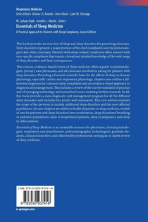 Essentials of Sleep Medicine achterzijde