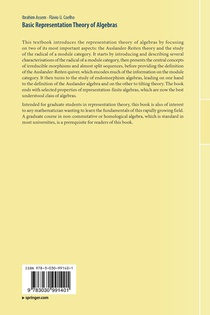 Basic Representation Theory of Algebras achterzijde