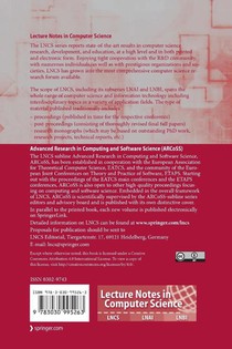 Tools and Algorithms for the Construction and Analysis of Systems achterzijde