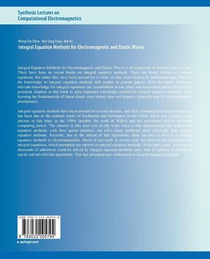 Integral Equation Methods for Electromagnetic and Elastic Waves achterzijde