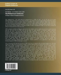 Chip Multiprocessor Architecture achterzijde