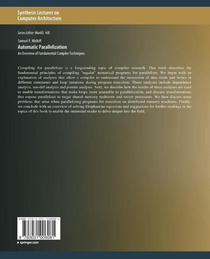 Automatic Parallelization achterzijde