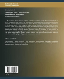 On-Chip Photonic Interconnects achterzijde