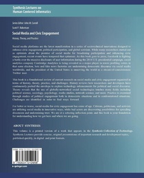 Social Media and Civic Engagement achterzijde