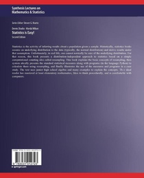 Statistics is Easy! 2nd Edition achterzijde