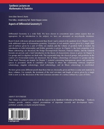Aspects of Differential Geometry II achterzijde