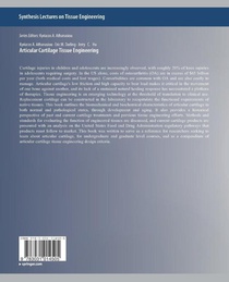 Articular Cartilage Tissue Engineering achterzijde