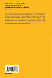 Applied Artificial Intelligence in Business achterzijde
