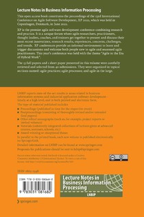 Agile Processes in Software Engineering and Extreme Programming achterzijde