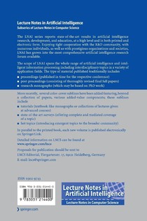 Artificial Intelligence XXXIX achterzijde