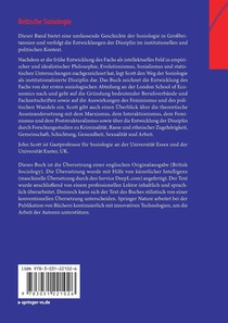 Britische Soziologie achterzijde