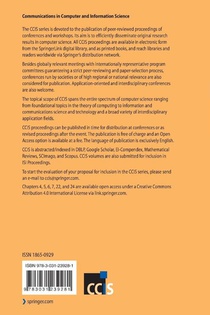 Artificial Life and Evolutionary Computation achterzijde