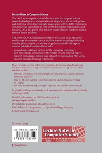 Big Data Analytics in Astronomy, Science, and Engineering achterzijde