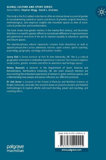 Gender, Politics and Change in Mountaineering achterzijde