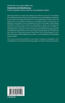 Demokratie und Globalisierung achterzijde