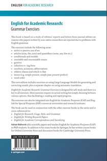 English for Academic Research: Grammar Exercises achterzijde