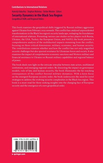 Security Dynamics in the Black Sea Region achterzijde