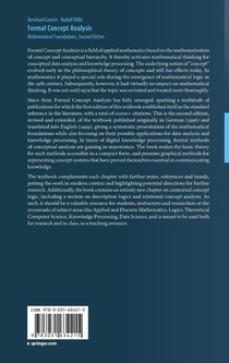 Formal Concept Analysis achterzijde