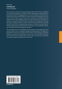 Learning Java achterzijde