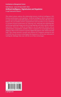 Artificial Intelligence, Digitalization and Regulation achterzijde