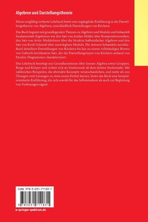 Algebren und Darstellungstheorie achterzijde