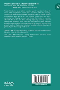 Against School achterzijde