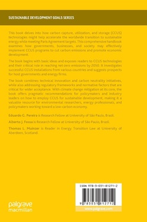 Carbon Capture Utilization and Storage achterzijde
