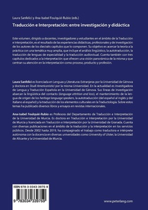 Traduccion e Interpretacion achterzijde